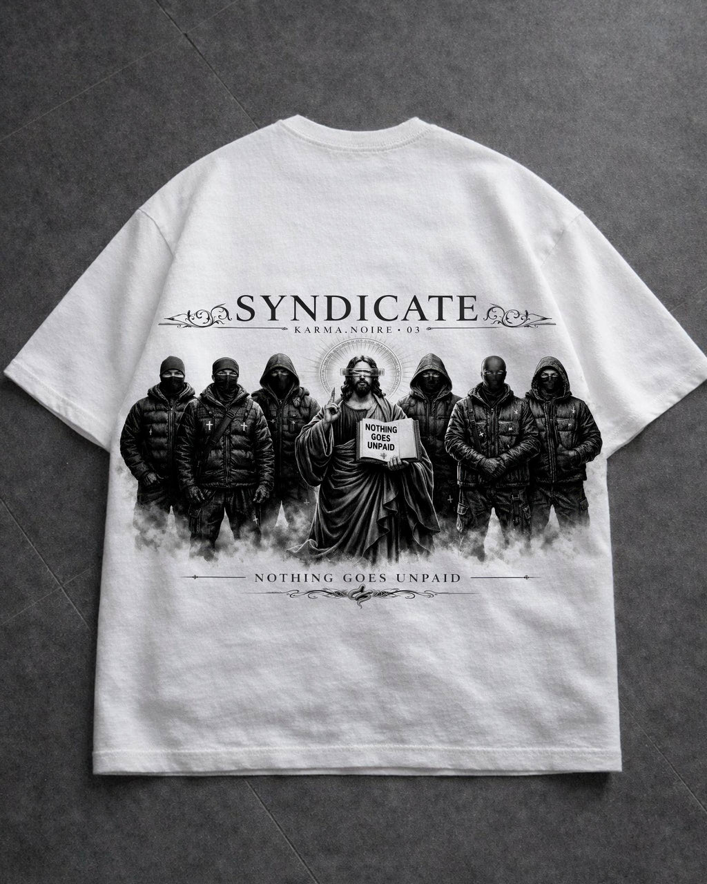 Футболка "Syndicate" біла