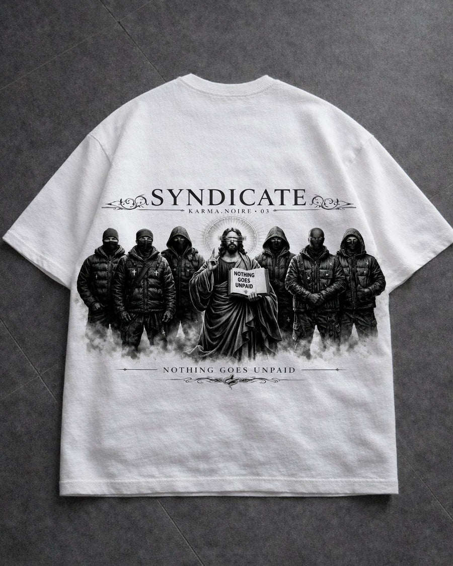 Футболка "Syndicate" біла