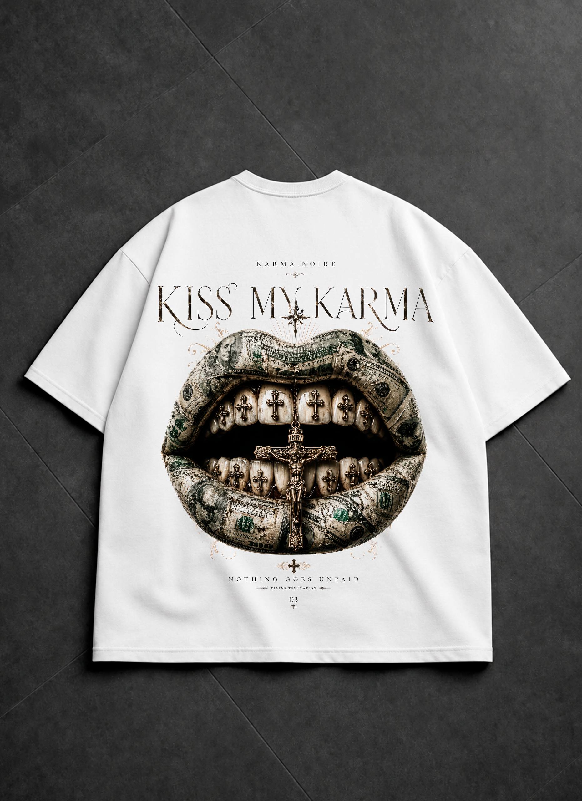 Футболка «Kiss my karma 2.0»